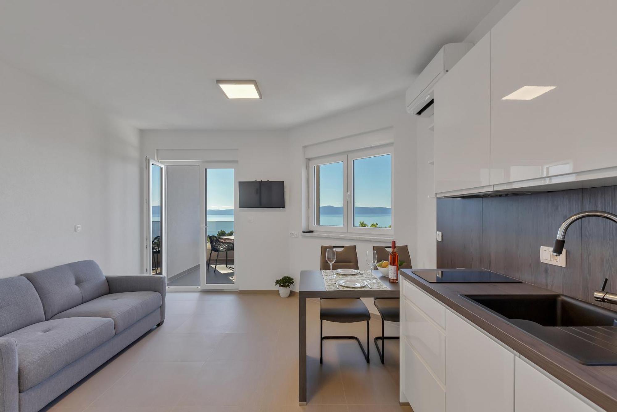Golden Horizon Retreat Apartment Podgora Exterior foto