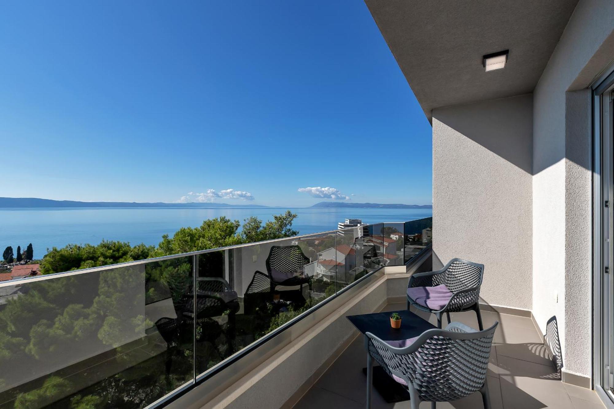 Golden Horizon Retreat Apartment Podgora Exterior foto