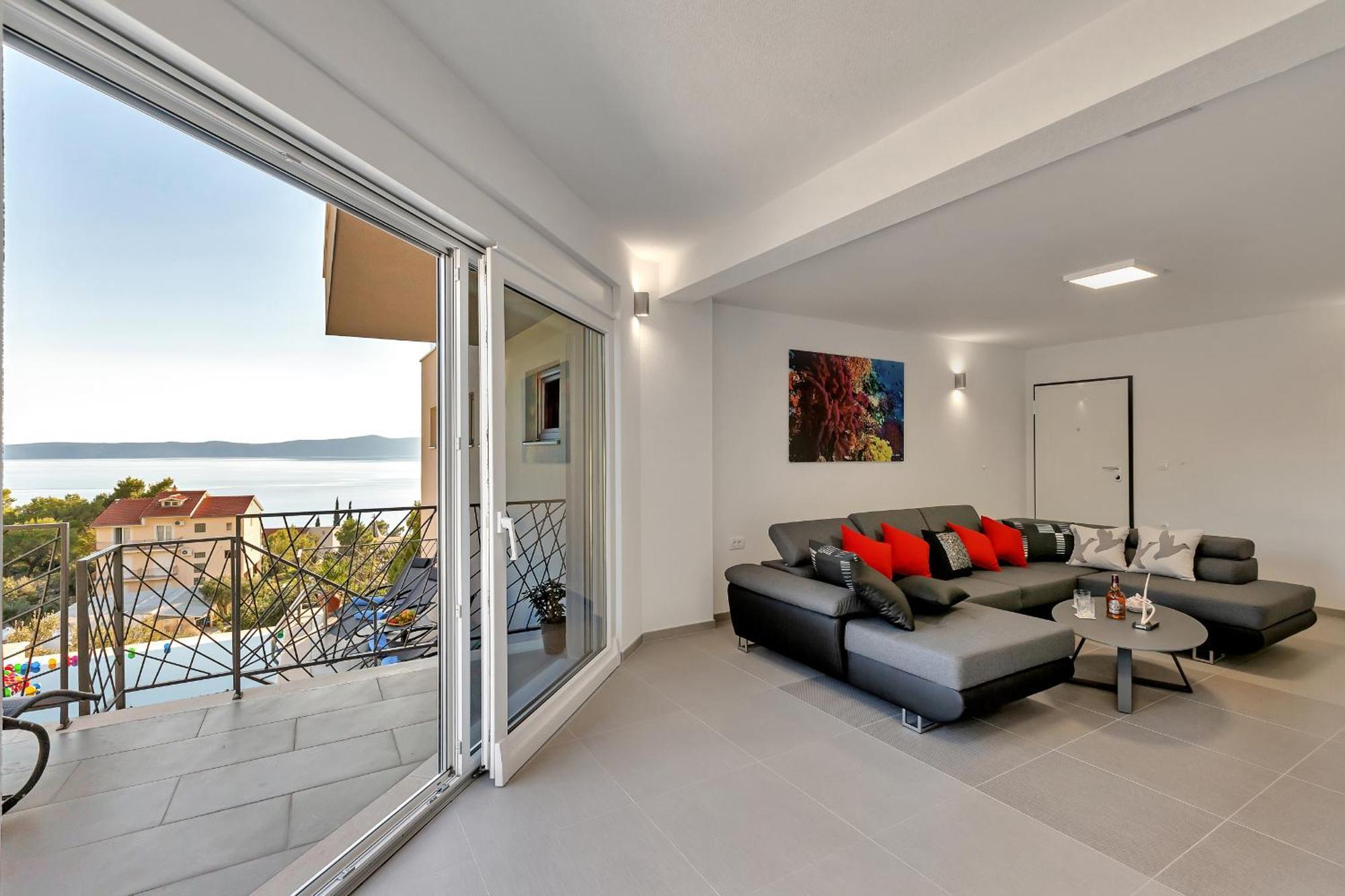 Golden Horizon Retreat Apartment Podgora Exterior foto