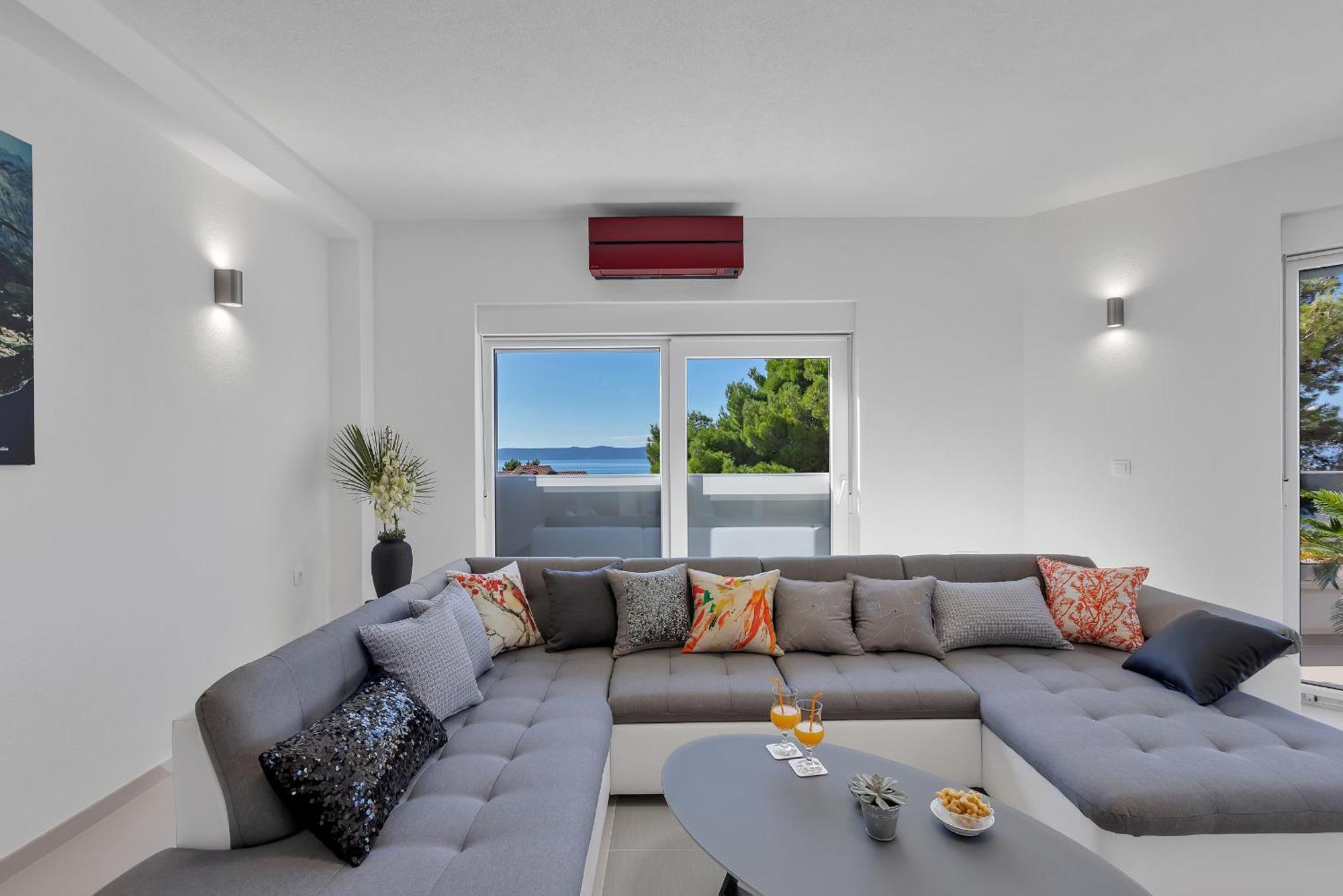Golden Horizon Retreat Apartment Podgora Exterior foto
