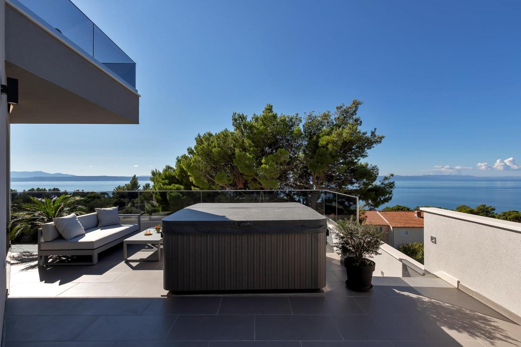 Golden Horizon Retreat Apartment Podgora Exterior foto
