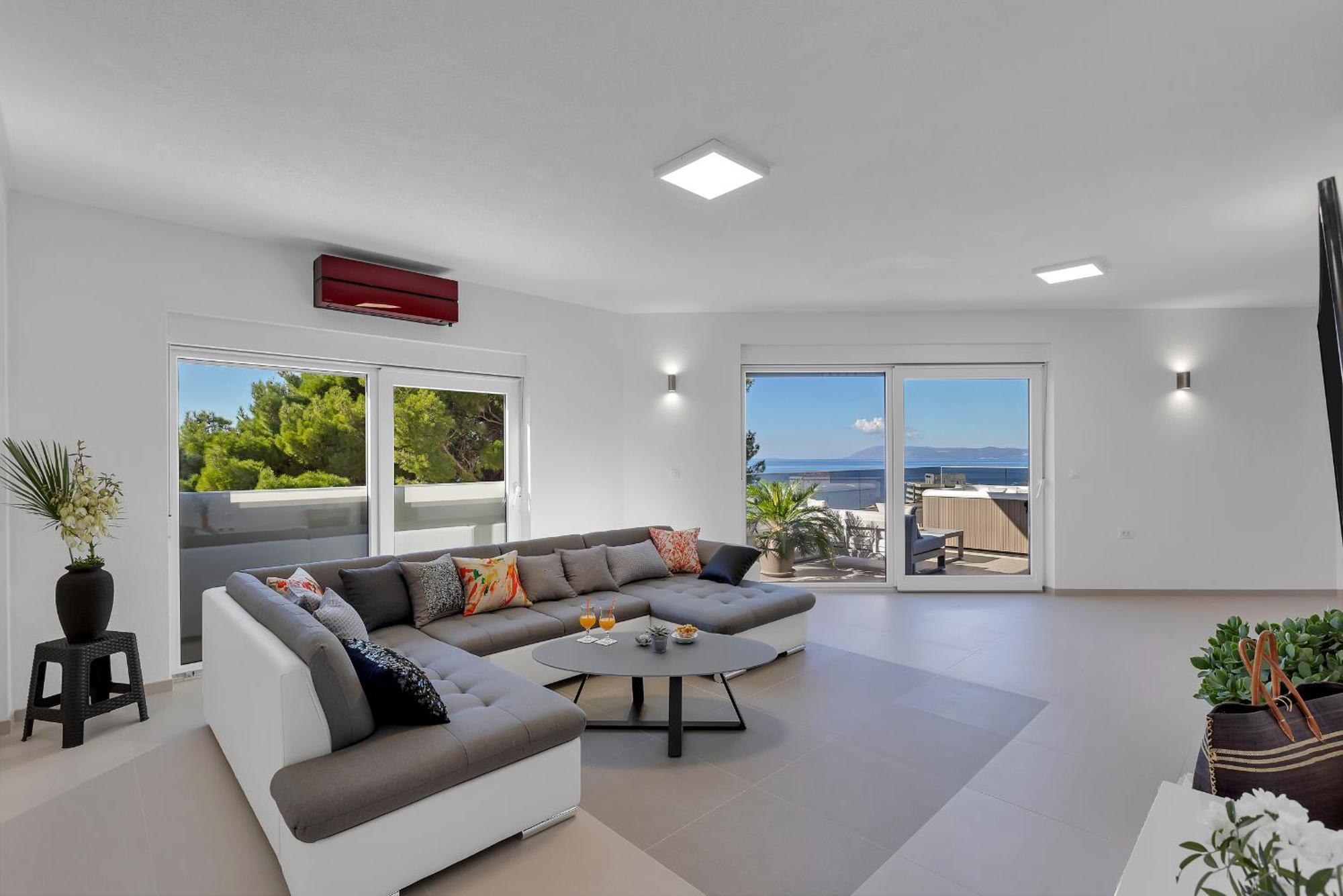 Golden Horizon Retreat Apartment Podgora Exterior foto