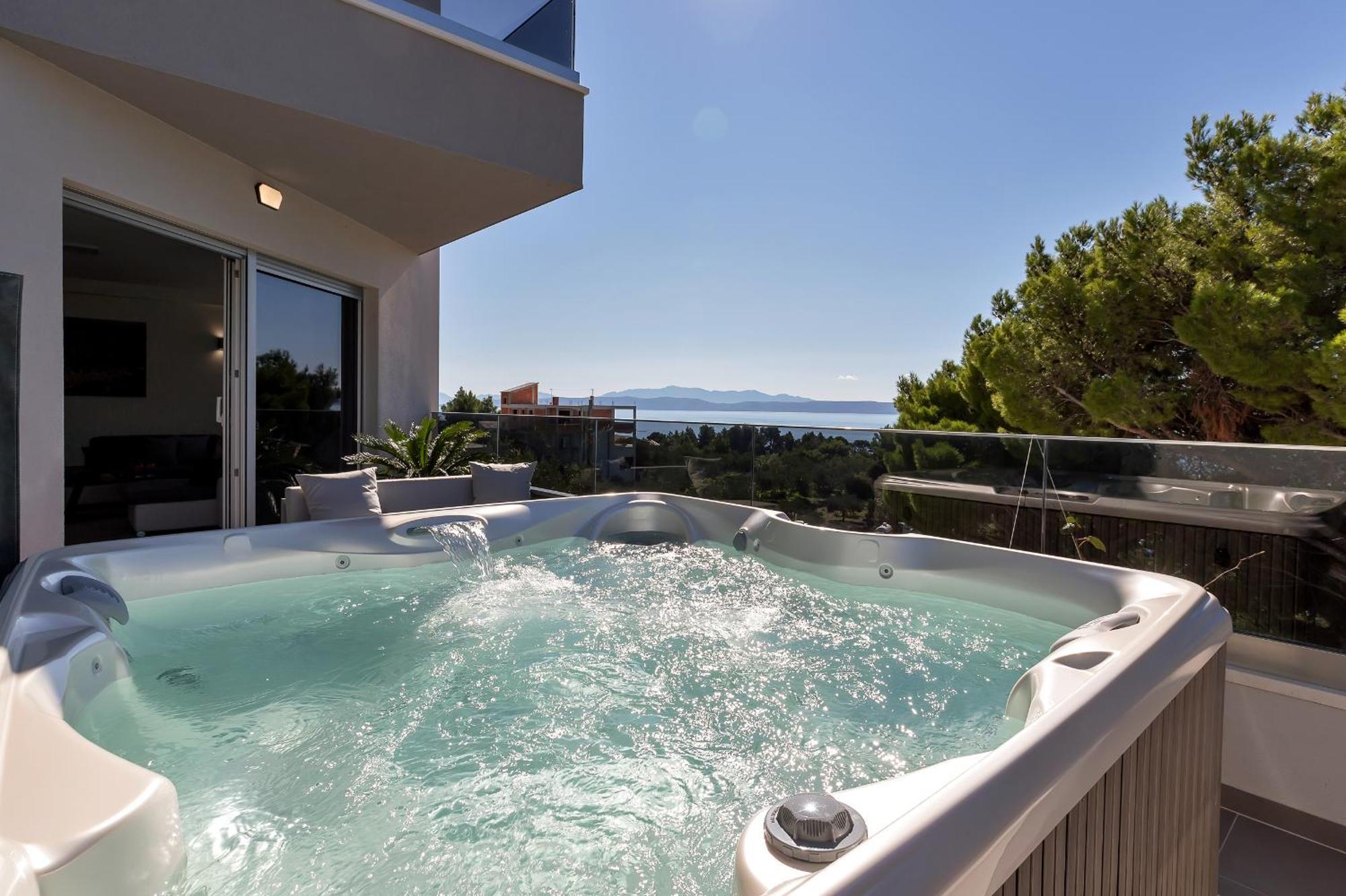 Golden Horizon Retreat Apartment Podgora Exterior foto